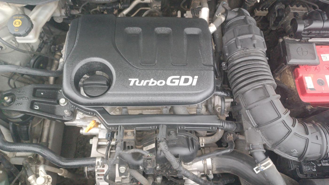 2019 Hyundai VENUE SX 1.0 (O) TURBO, Petrol, Manual, 94,622 km, Engine View