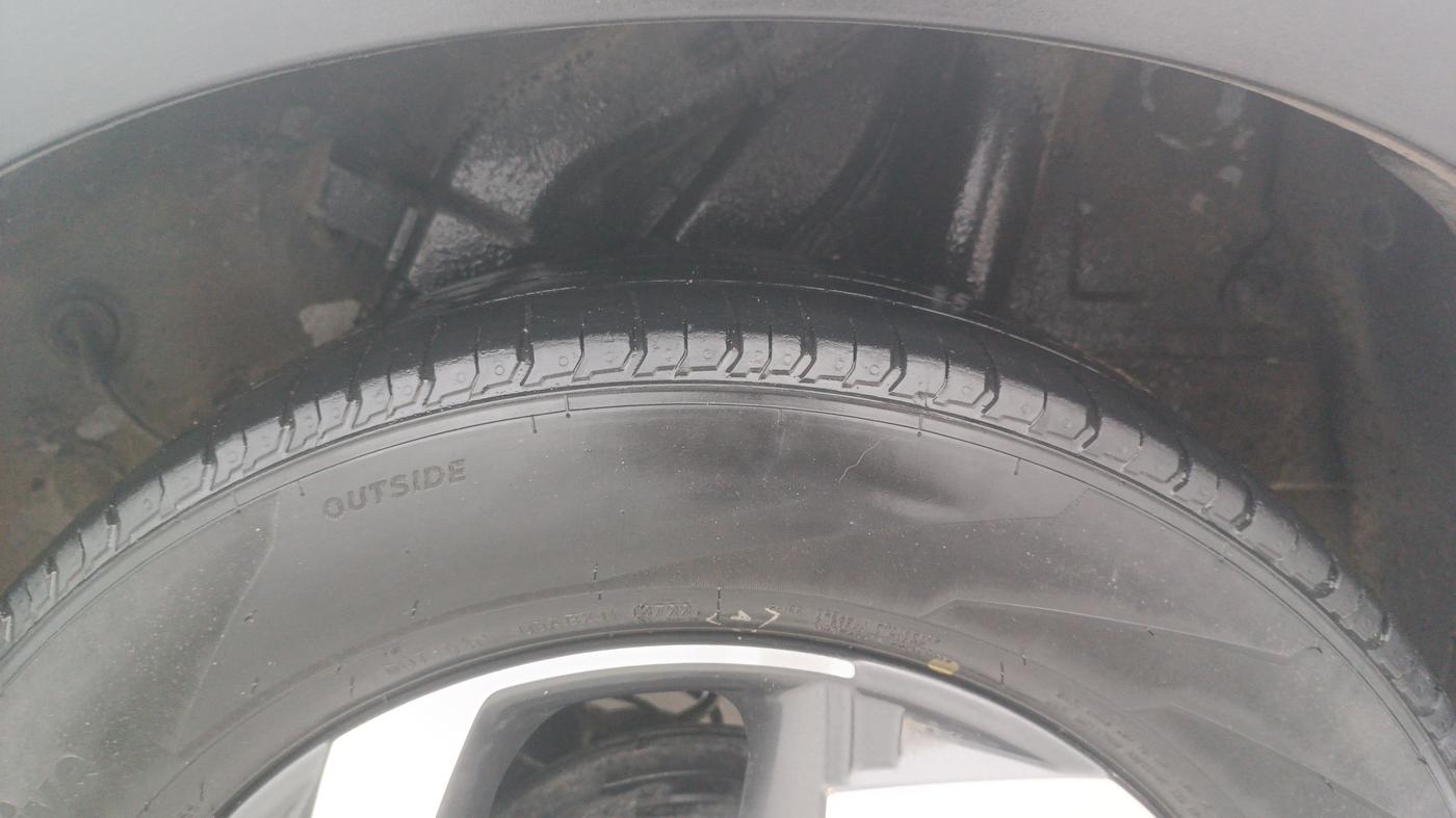 2019 Hyundai VENUE SX 1.0 (O) TURBO, Petrol, Manual, 94,622 km, Left Rear Tyre Tread