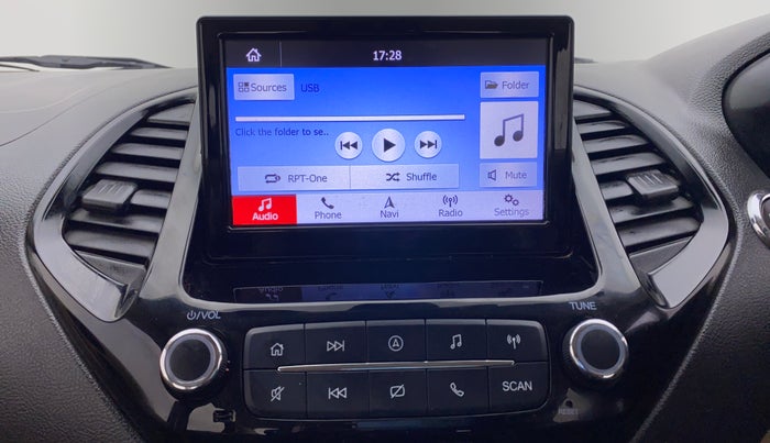 2018 Ford Figo Aspire 1.2 TITANIUM PETROL, Petrol, Manual, 33,914 km, Infotainment System