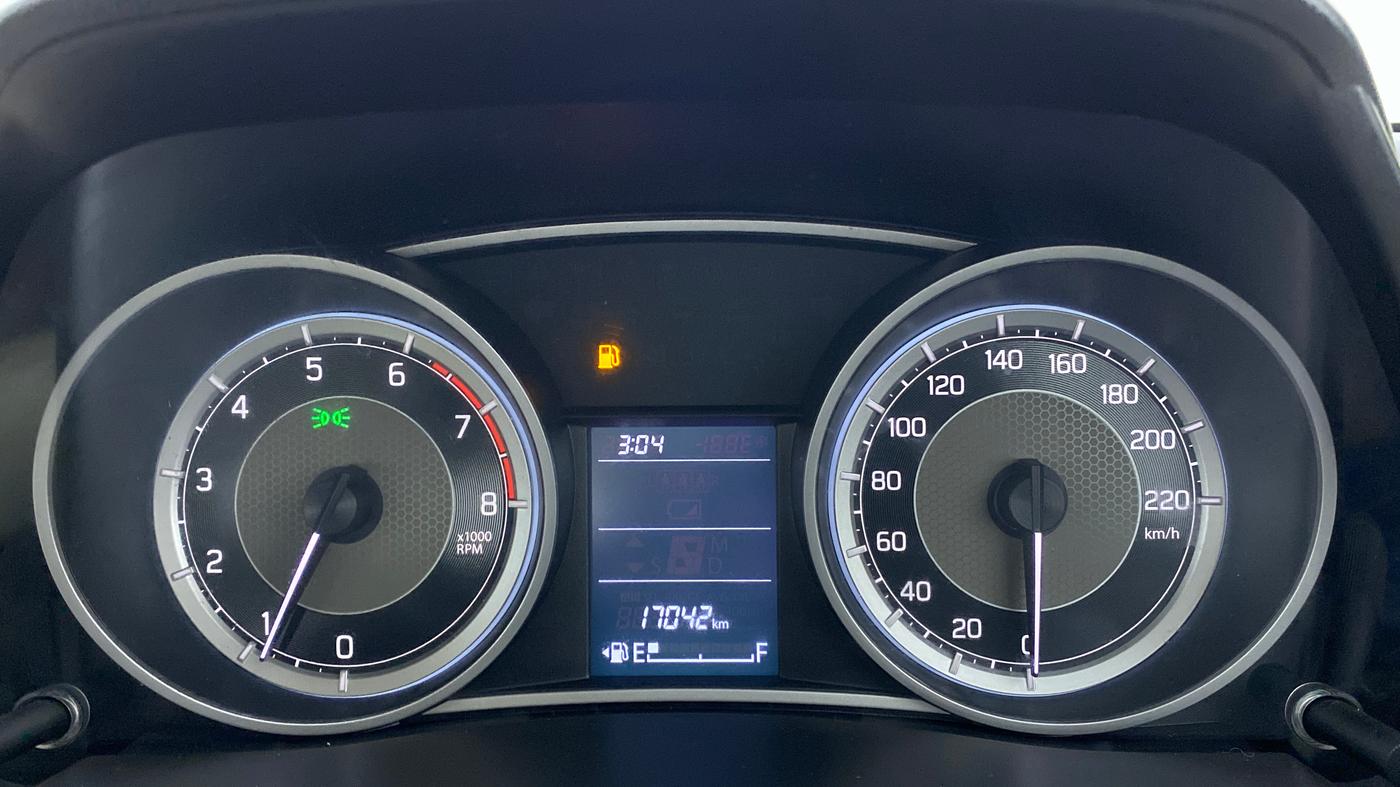 2017 Maruti Dzire VXI, Petrol, Manual, 17,083 km, Odometer Image