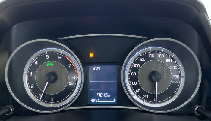 2017 Maruti Dzire VXI, Petrol, Manual, 17,083 km, Odometer Image