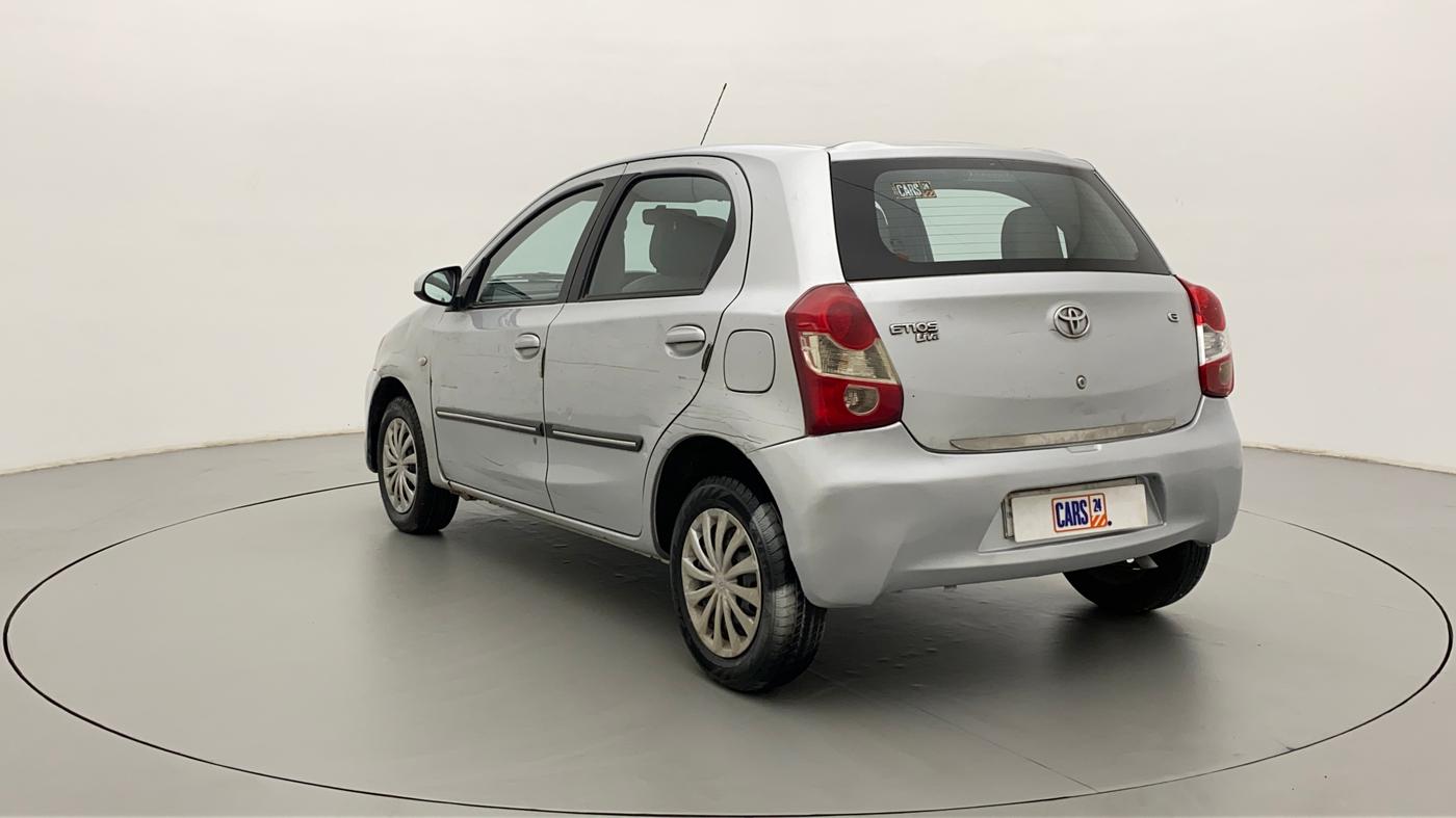 2014 Toyota Etios Liva G, Petrol, Manual, 36,837 km, Left Back Diagonal