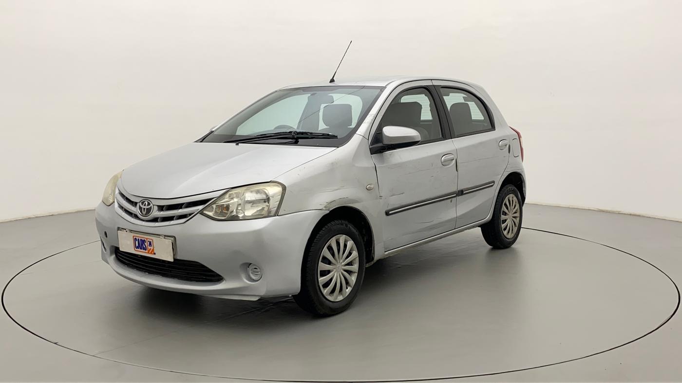 2014 Toyota Etios Liva G, Petrol, Manual, 36,837 km, Left Front Diagonal