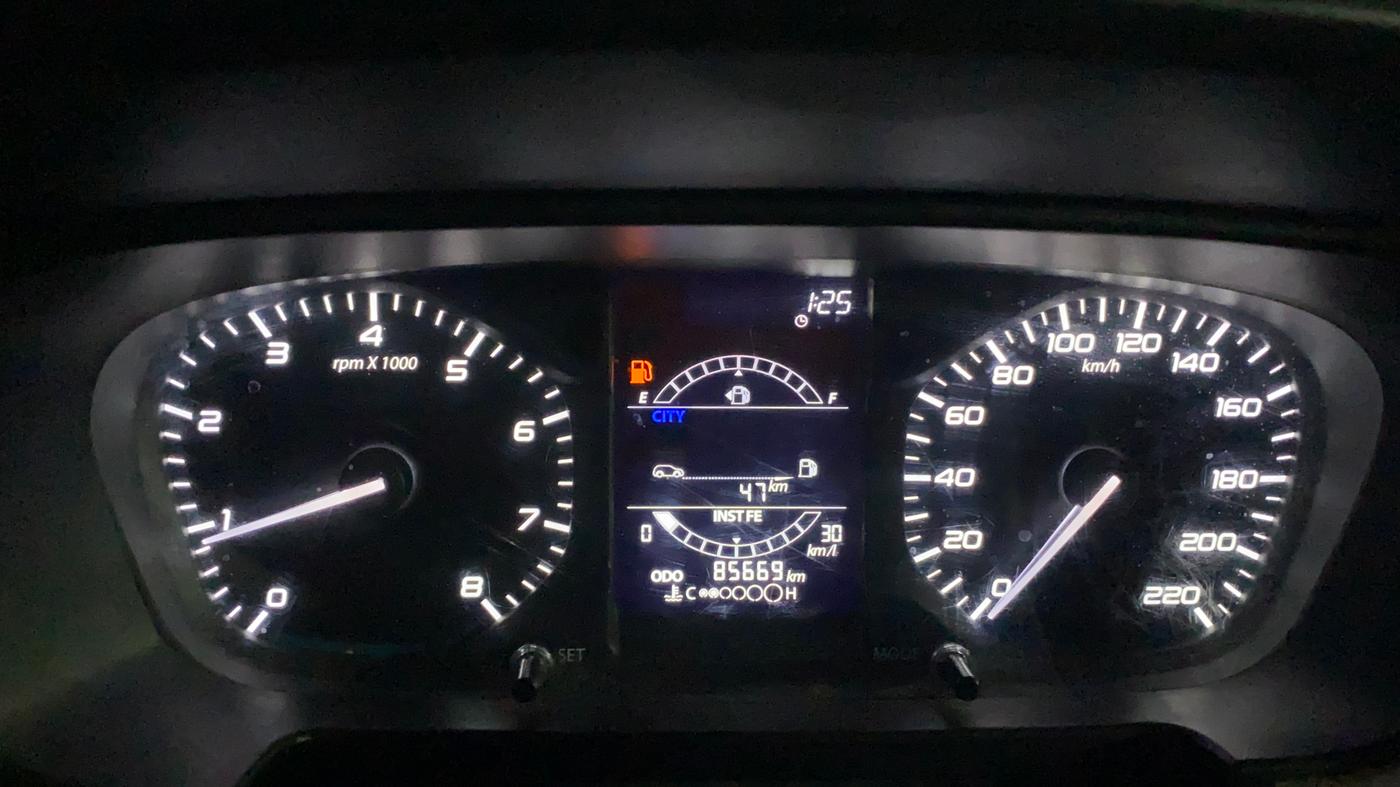2022 Tata PUNCH PURE MT, Petrol, Manual, 85,660 km, Odometer Image