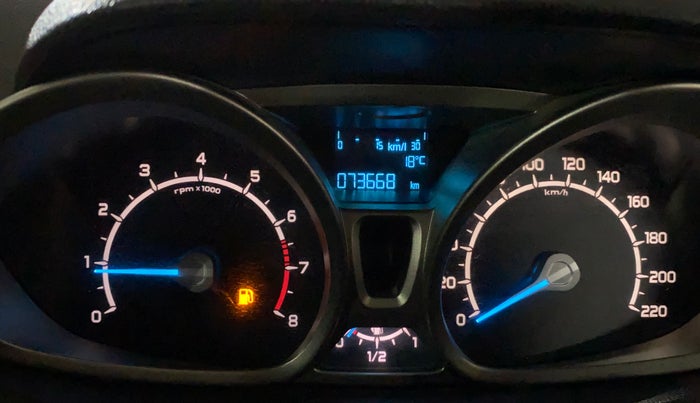 2017 Ford Ecosport TITANIUM 1.5L PETROL, Petrol, Manual, 73,655 km, Odometer Image