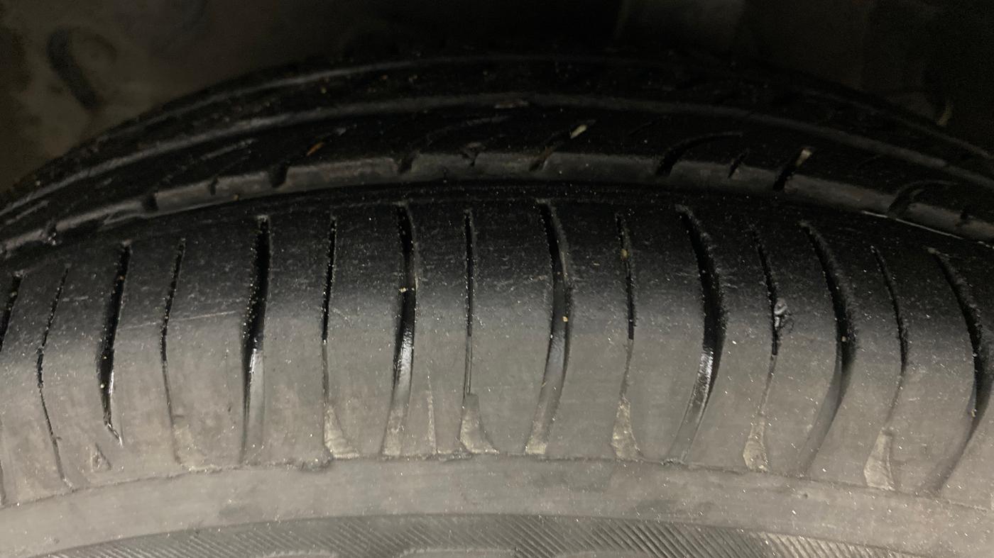 2018 Hyundai NEW SANTRO SPORTZ AMT, Petrol, Automatic, 55,467 km, Left Front Tyre Tread