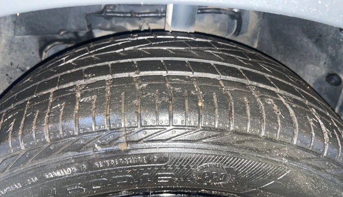 2023 Tata NEXON  XZA Plus LUXS Jet, Petrol, Automatic, 26,626 km, Left Front Tyre Tread