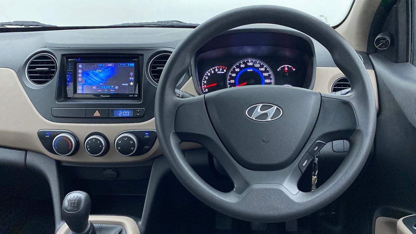 2014 Hyundai Grand i10 MAGNA 1.2 KAPPA VTVT, Petrol, Manual, 61,693 km, Steering Wheel Close Up