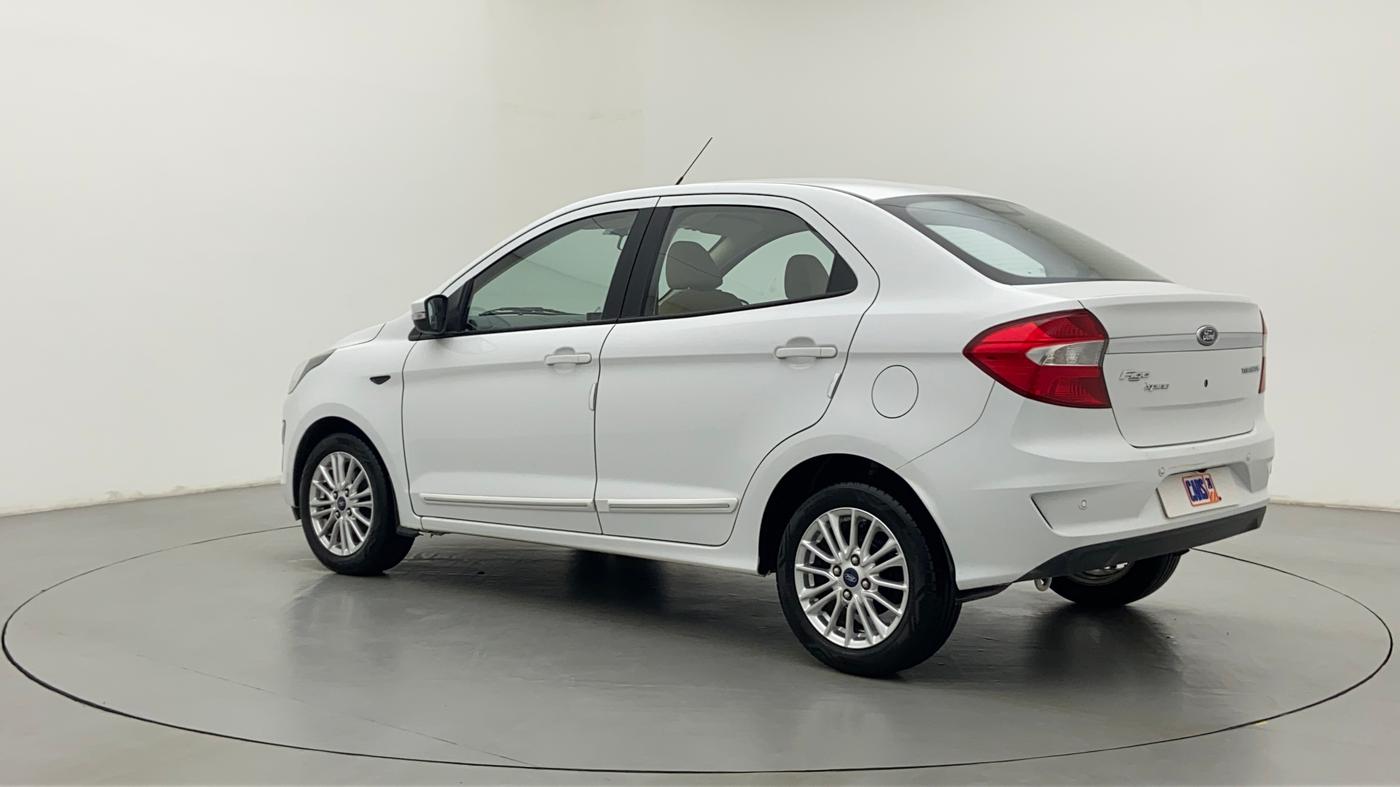 2018 Ford Figo Aspire 1.2 TITANIUM PETROL, Petrol, Manual, 27,077 km, Left Back Diagonal