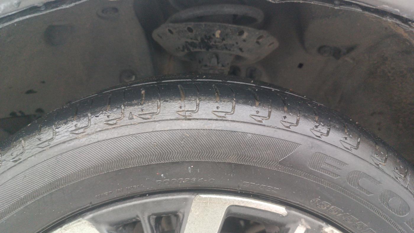 2019 Honda City 1.5L I-VTEC ZX CVT, Petrol, Automatic, 57,657 km, Left Front Tyre Tread