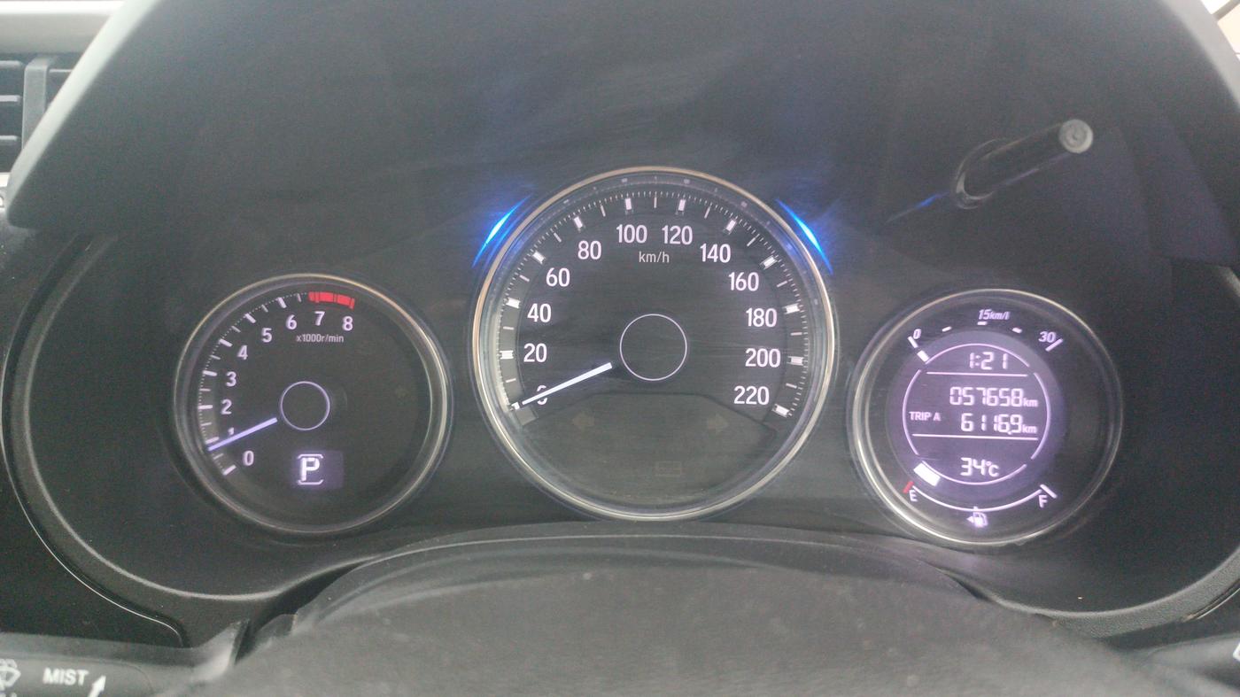 2019 Honda City 1.5L I-VTEC ZX CVT, Petrol, Automatic, 57,657 km, Odometer Image