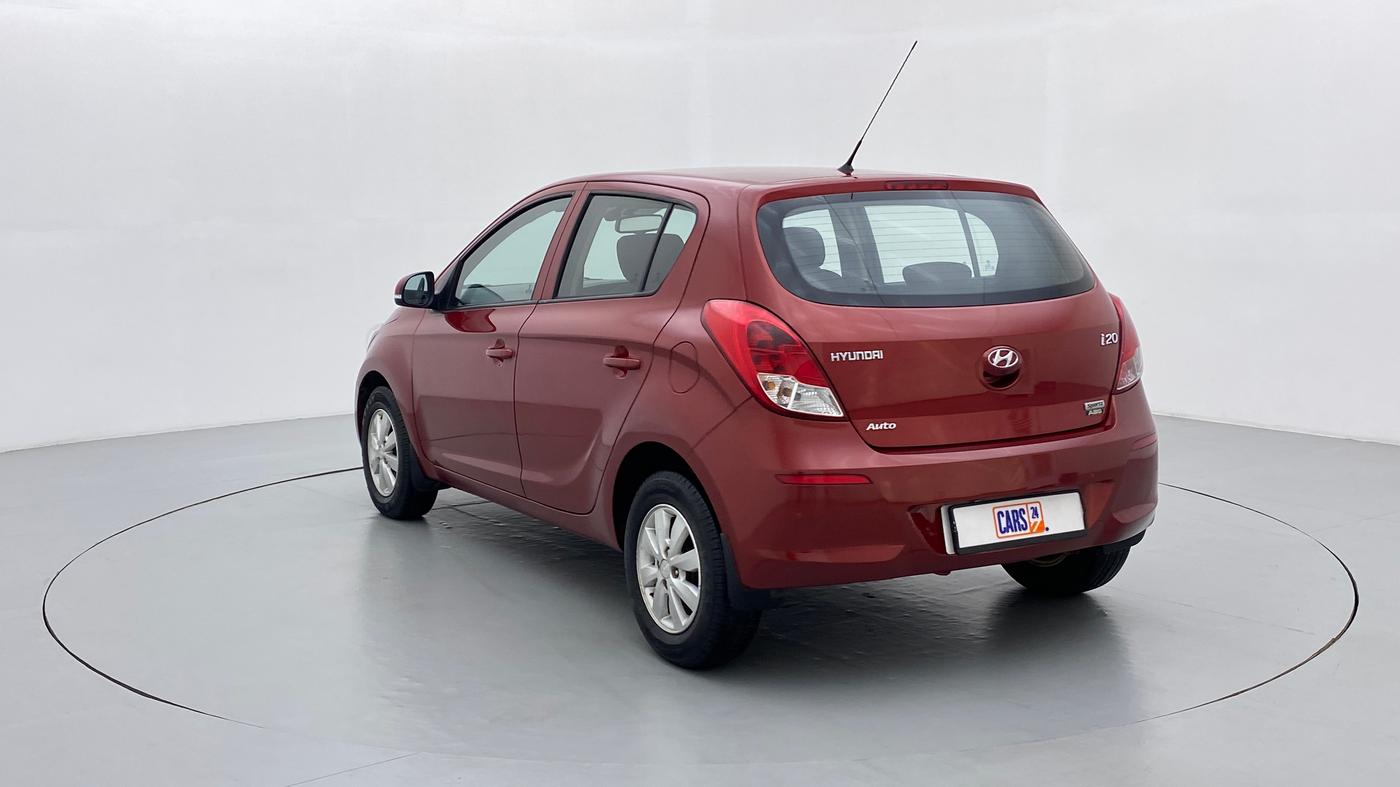 2013 Hyundai i20 SPORTZ 1.4 AT VTVT, Petrol, Automatic, 24,846 km, Left Back Diagonal