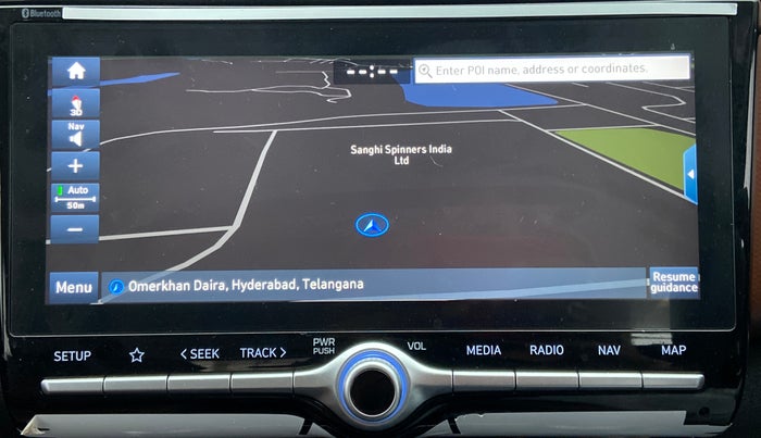 2022 Hyundai ALCAZAR PLATINUM(O) 7STR 1.5 AT, Diesel, Automatic, 30,646 km, Navigation System