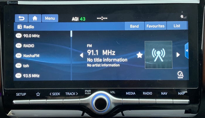 2022 Hyundai ALCAZAR PLATINUM(O) 7STR 1.5 AT, Diesel, Automatic, 30,646 km, Touchscreen Infotainment System