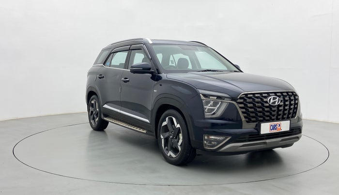 2022 Hyundai ALCAZAR PLATINUM(O) 7STR 1.5 AT, Diesel, Automatic, 30,646 km, Right Front Diagonal
