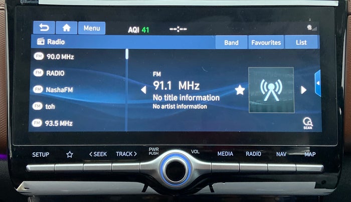 2022 Hyundai ALCAZAR PLATINUM(O) 7STR 1.5 AT, Diesel, Automatic, 30,646 km, Infotainment System