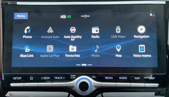 2022 Hyundai ALCAZAR PLATINUM(O) 7STR 1.5 AT, Diesel, Automatic, 30,646 km, Apple CarPlay and Android Auto