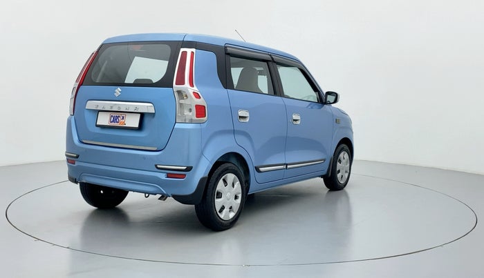2019 Maruti New Wagon-R VXI 1.2L, Petrol, Manual, 72,622 km, Right Back Diagonal (45- Degree) View