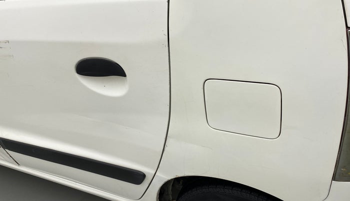 2012 Hyundai Santro Xing GLS, CNG, Manual, 1,09,213 km, Left quarter panel - Paint has minor damage