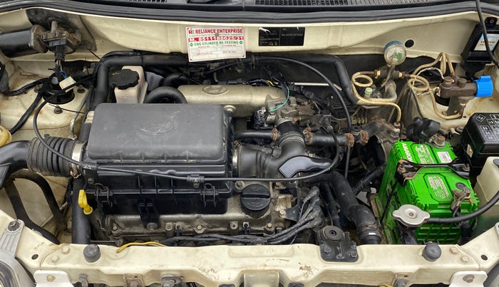 2012 Hyundai Santro Xing GLS, CNG, Manual, 1,09,213 km, Open Bonet