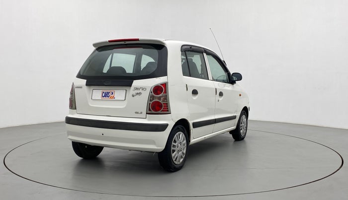 2012 Hyundai Santro Xing GLS, CNG, Manual, 1,09,213 km, Right Back Diagonal