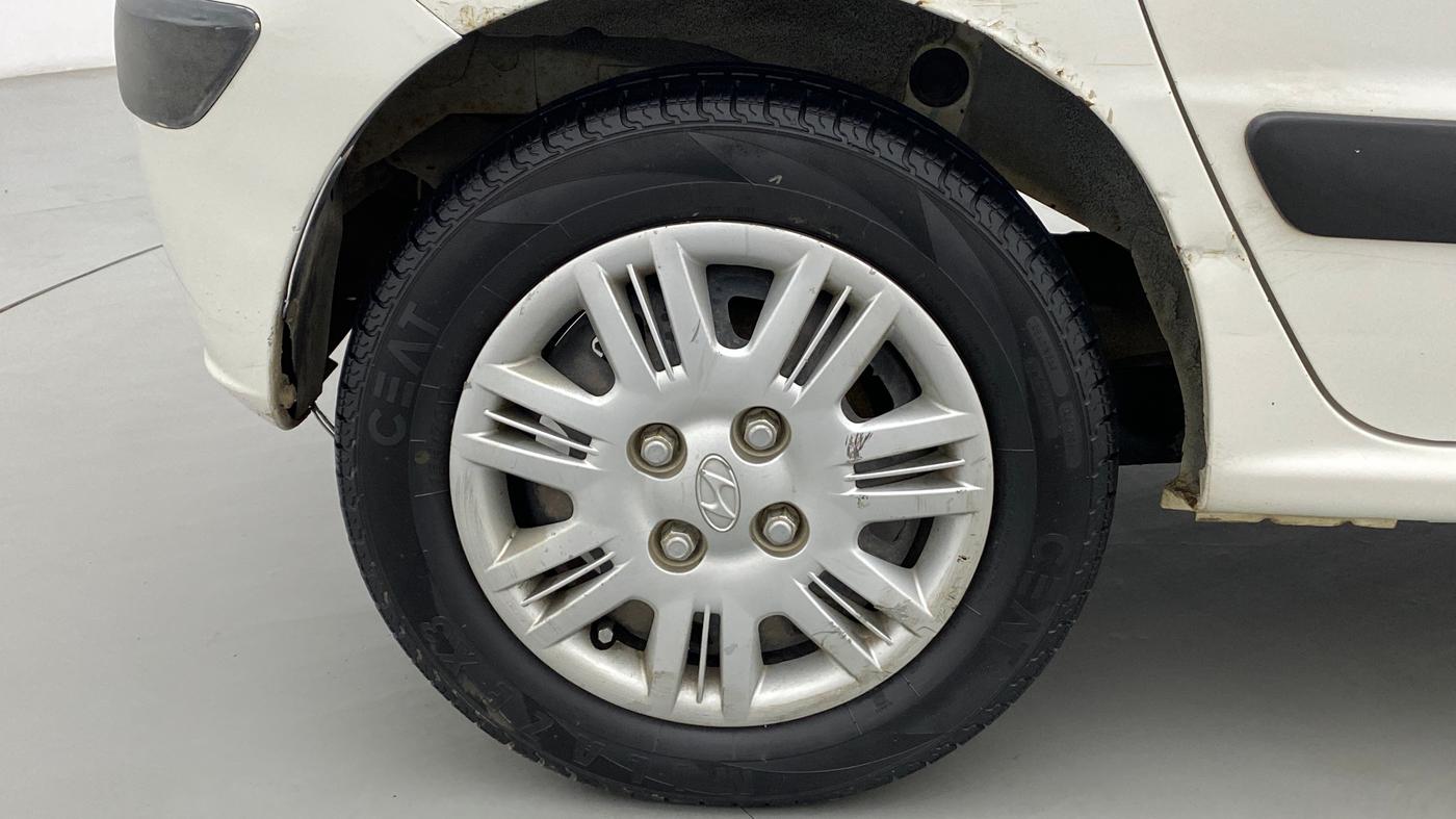 2012 Hyundai Santro Xing GLS, CNG, Manual, 1,09,213 km, Right Rear Wheel
