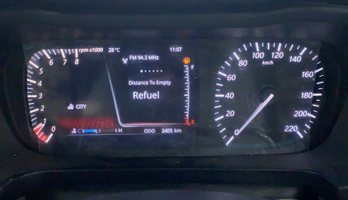 2022 Tata ALTROZ XZ + 1.2 RTN, Petrol, Manual, 2,481 km, Odometer Image