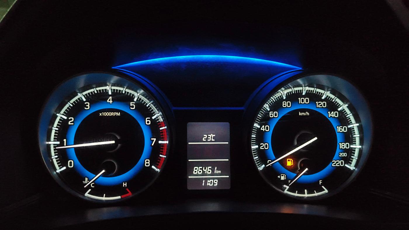 2020 Maruti Baleno DELTA PETROL 1.2, Petrol, Manual, 86,390 km, Odometer Image