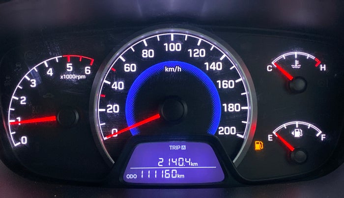 2017 Hyundai Grand i10 SPORTZ (O) 1.2 U2 CRDI, Diesel, Manual, 1,11,160 km, Odometer Image