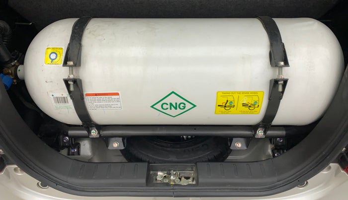 2022 Maruti Alto LXI OPT CNG, CNG, Manual, 16,282 km, Boot Inside