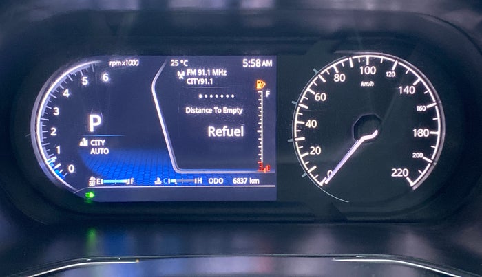 2022 Tata Safari XZA+  KRYOTEC, Diesel, Automatic, 6,906 km, Odometer Image