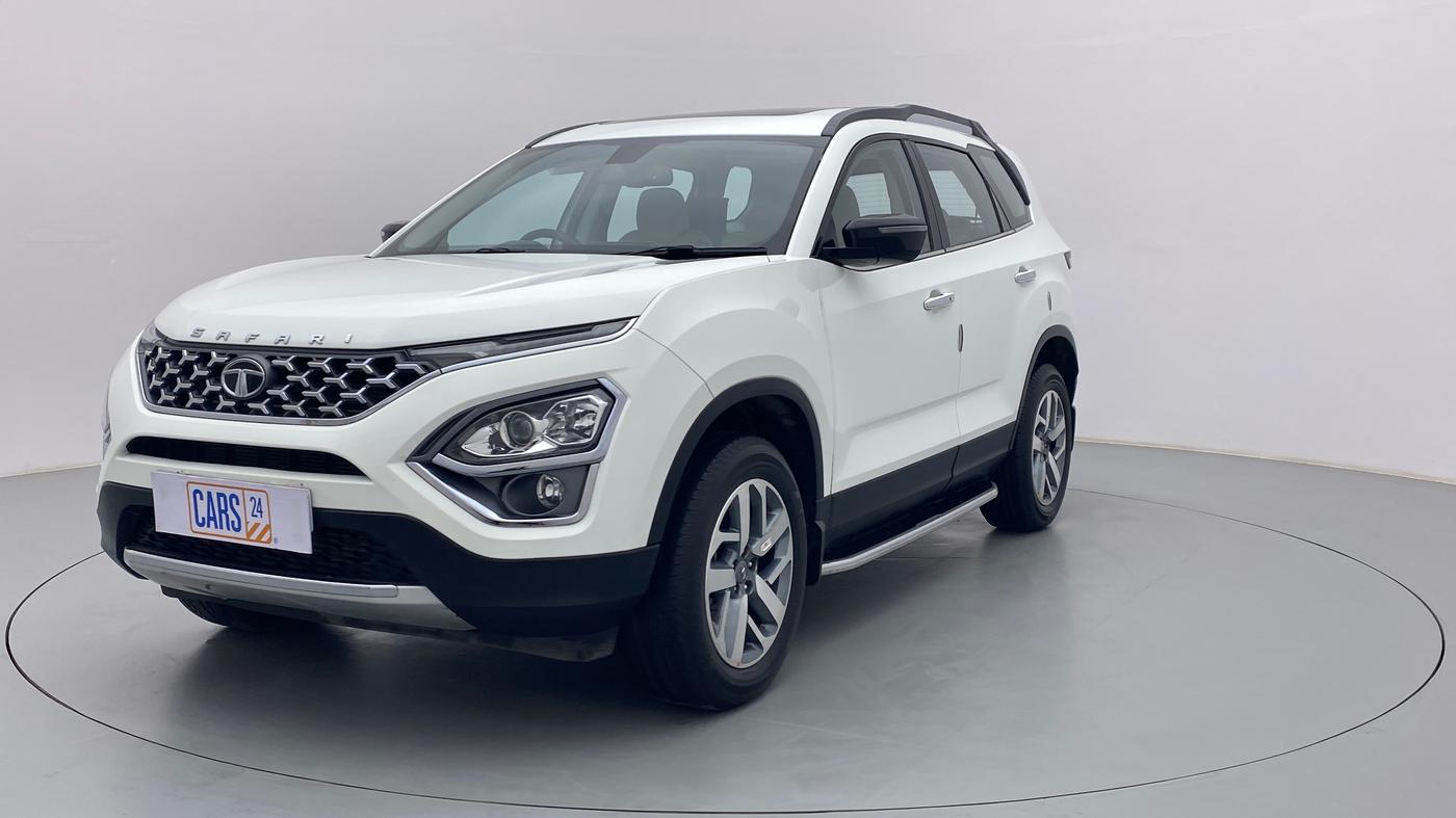 2022 Tata Safari XZA+  KRYOTEC, Diesel, Automatic, 6,906 km, Left Front Diagonal