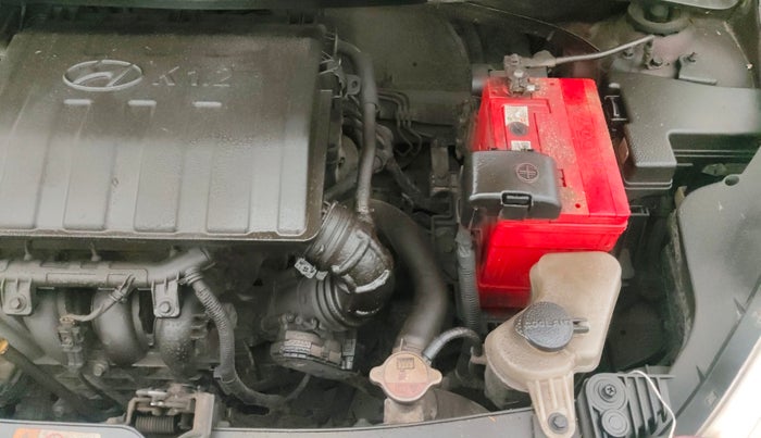 2015 Hyundai Grand i10 ASTA 1.2 KAPPA VTVT, Petrol, Manual, 1,24,952 km, Engine View - Left