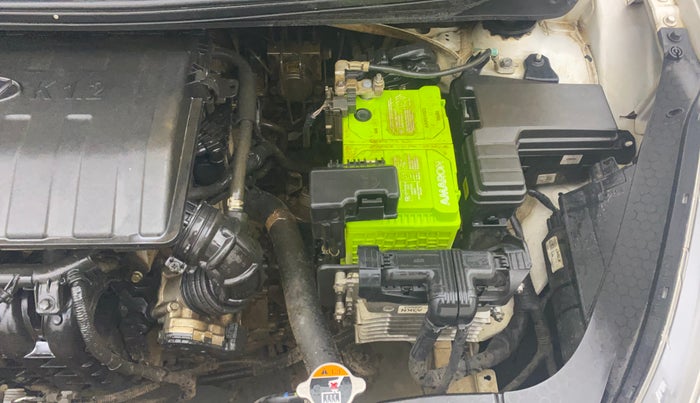 2022 Hyundai GRAND I10 NIOS SPORTZ AMT 1.2 KAPPA VTVT, Petrol, Automatic, 68,798 km, Engine View - Left