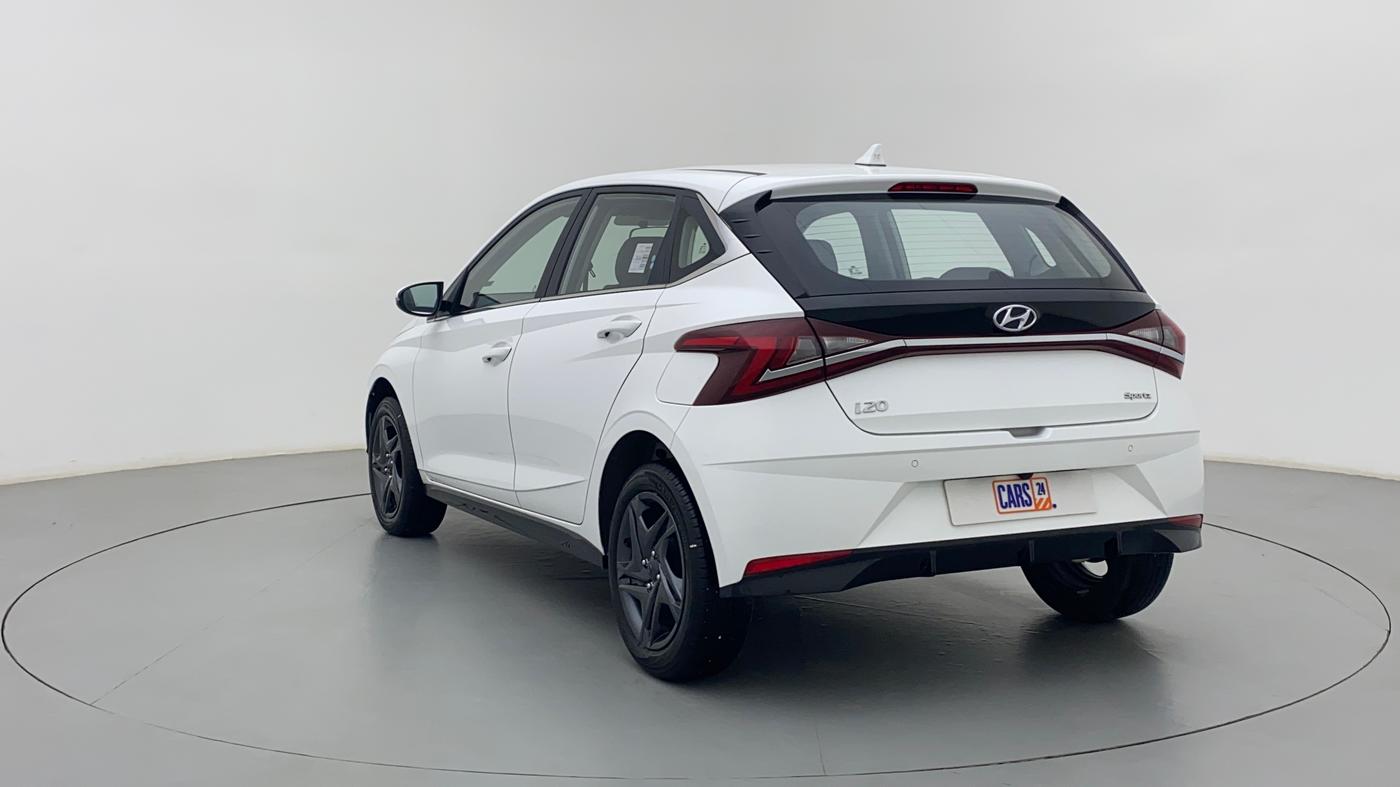 2020 Hyundai NEW I20 SPORTZ 1.0T GDI IMT, Petrol, Manual, 5,266 km, Left Back Diagonal