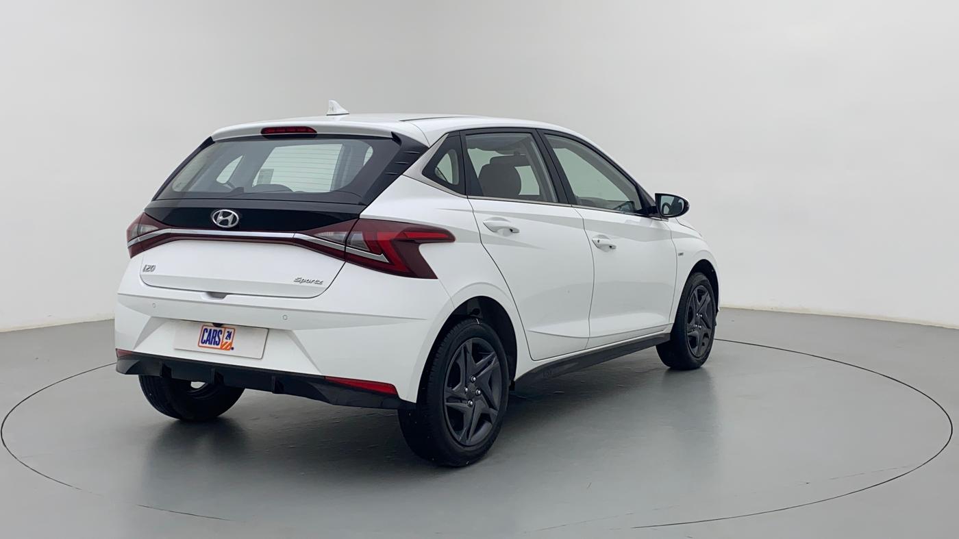 2020 Hyundai NEW I20 SPORTZ 1.0T GDI IMT, Petrol, Manual, 5,266 km, Right Back Diagonal