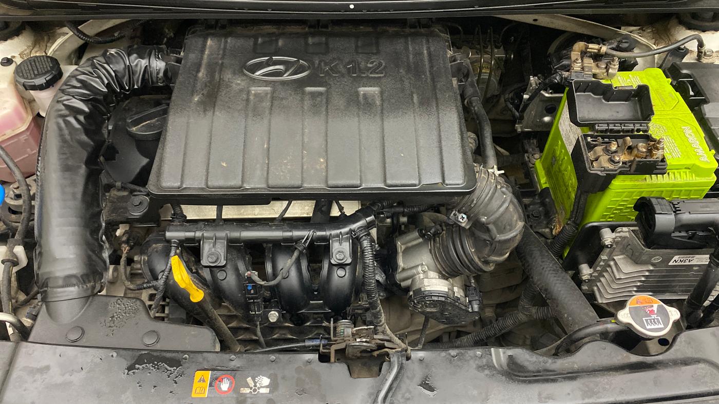 2021 Hyundai GRAND I10 NIOS SPORTZ AMT 1.2 KAPPA VTVT, Petrol, Automatic, 80,689 km, Engine View