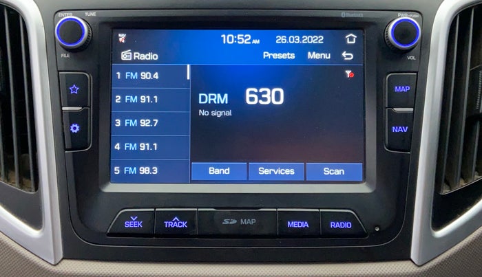 2019 Hyundai Creta 1.6 SX (O) VTVT, Petrol, Manual, 60,781 km, Touchscreen Infotainment System