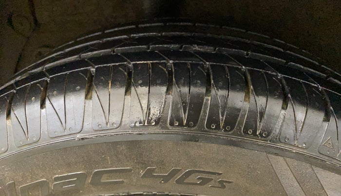 2023 KIA SONET HTX 1.0 TURBO PETROL IMT, Petrol, Manual, 21,705 km, Right Rear Tyre Tread