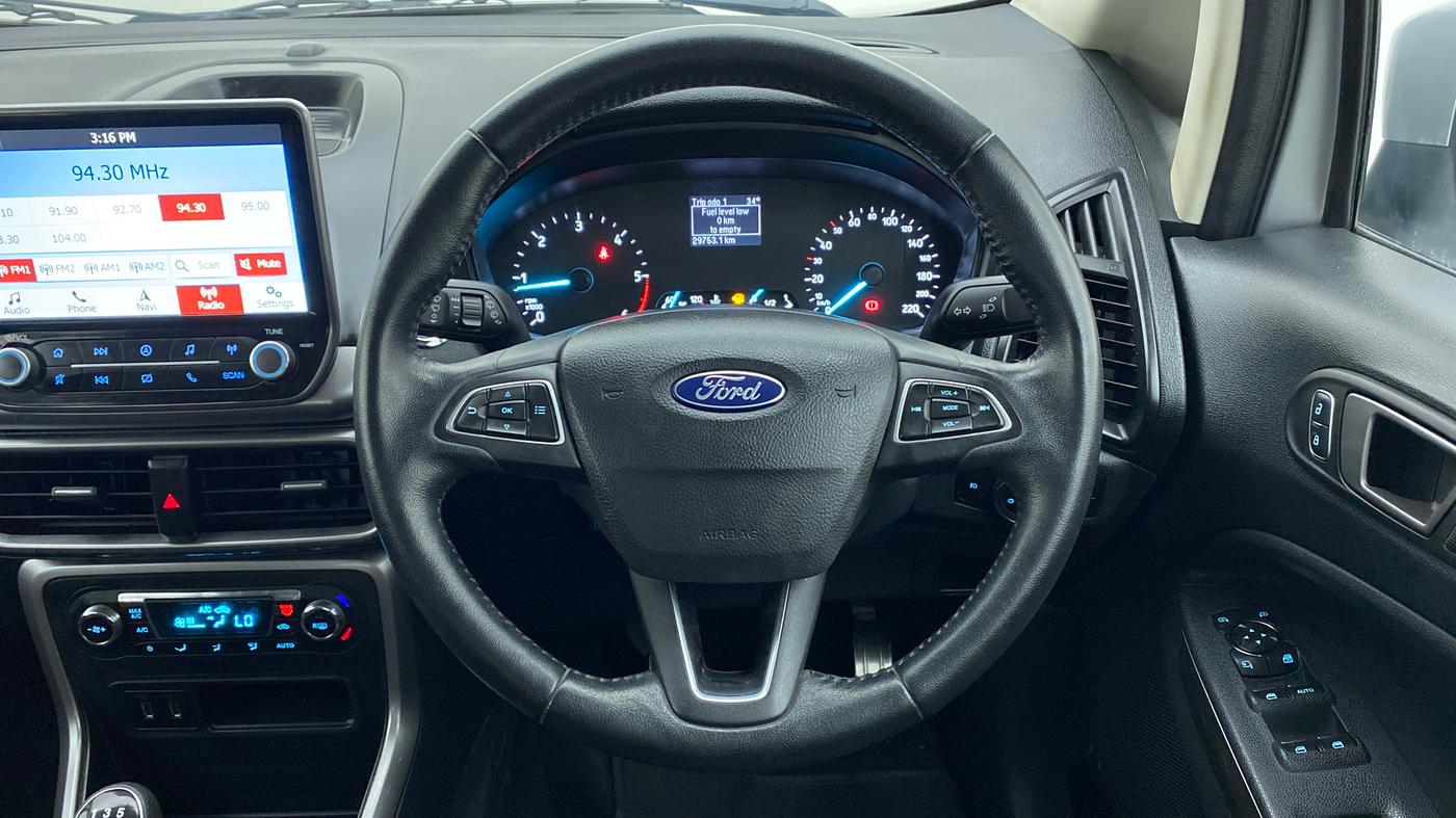 2019 Ford Ecosport 1.5TITANIUM TDCI, Diesel, Manual, 29,848 km, Steering Wheel Close Up