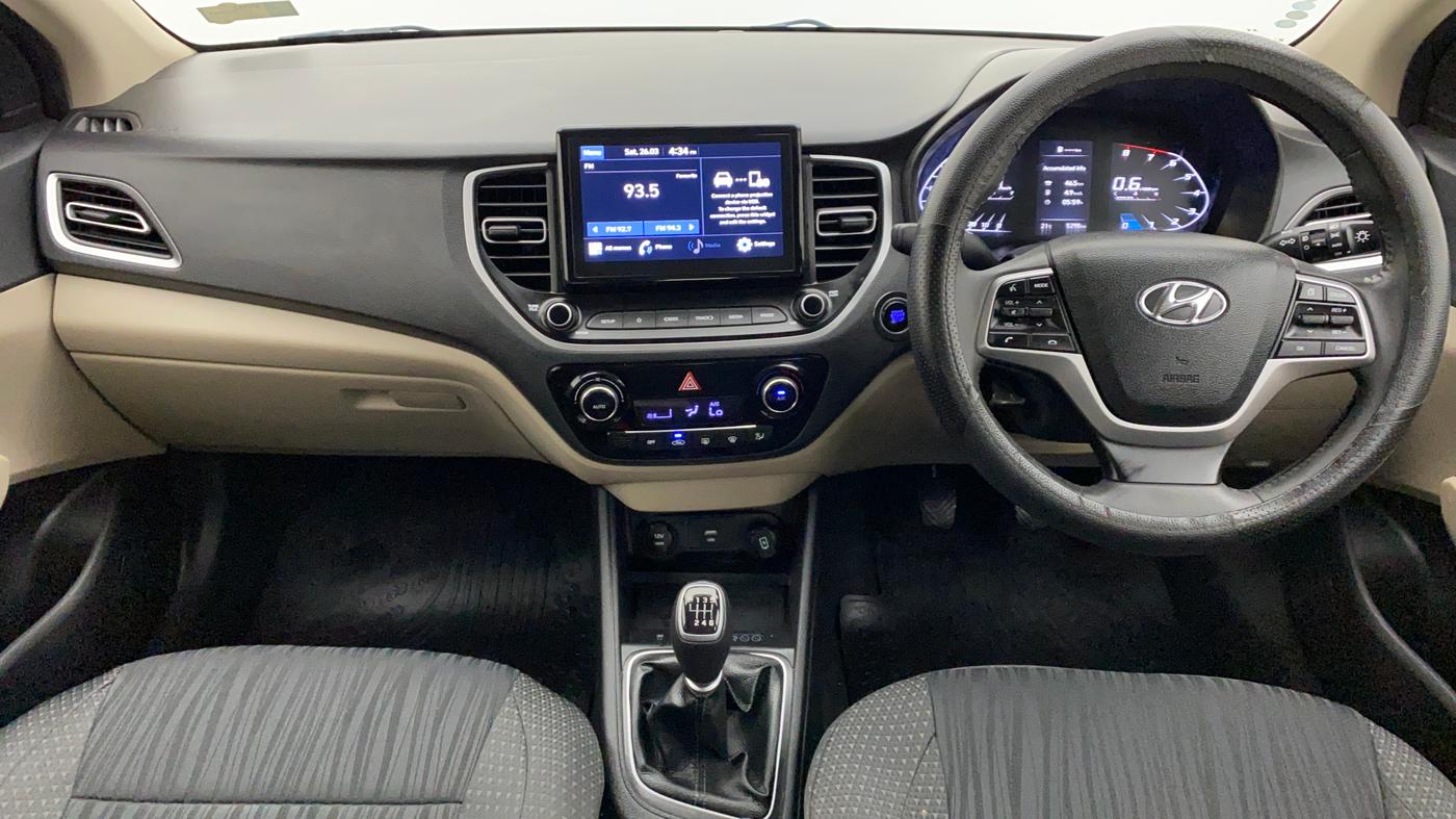 2020 Hyundai Verna SX PETROL MT, Petrol, Manual, 5,339 km, Dashboard