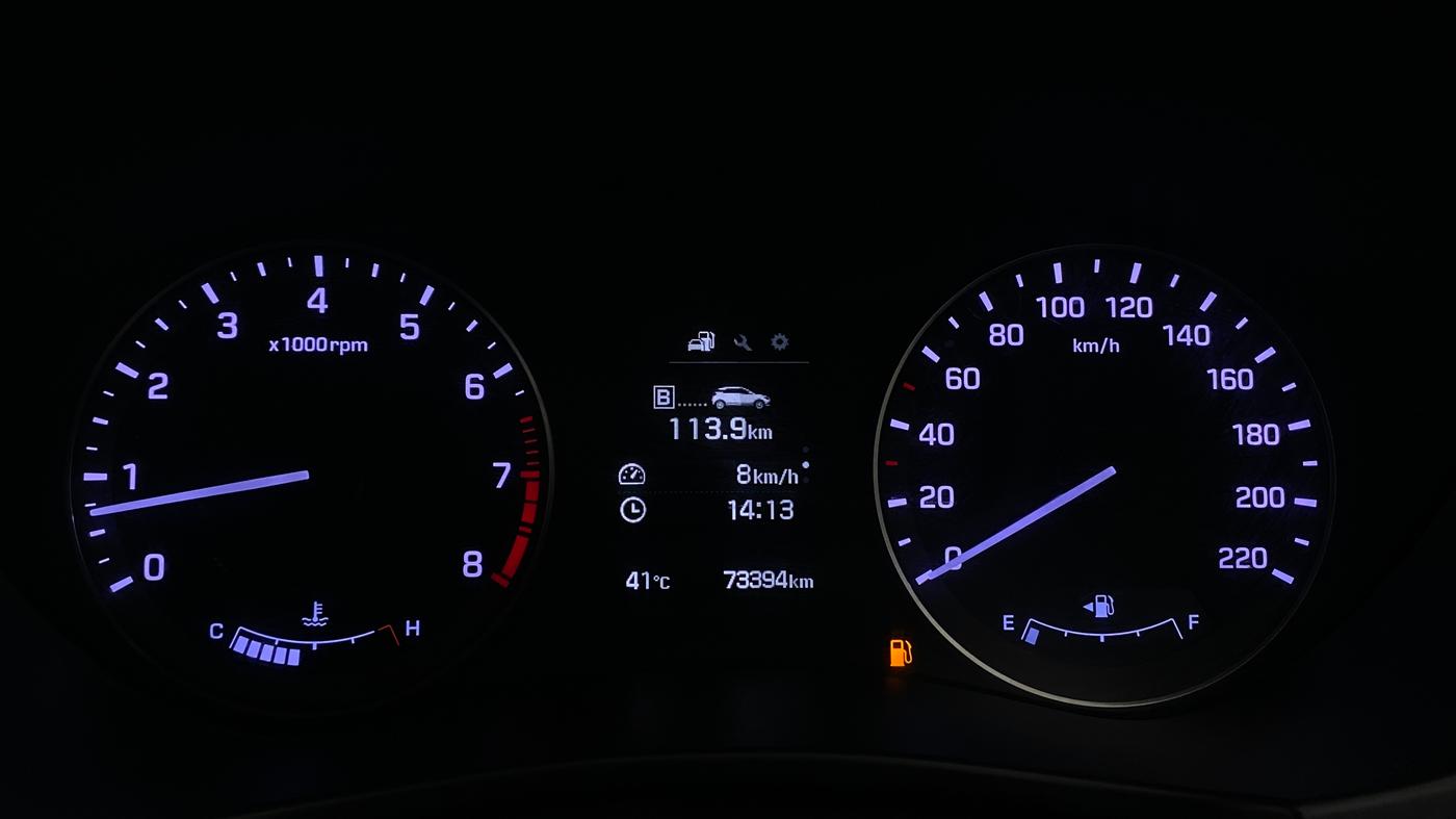 2017 Hyundai Elite i20 ASTA 1.2 (O), Petrol, Manual, 73,390 km, Odometer Image