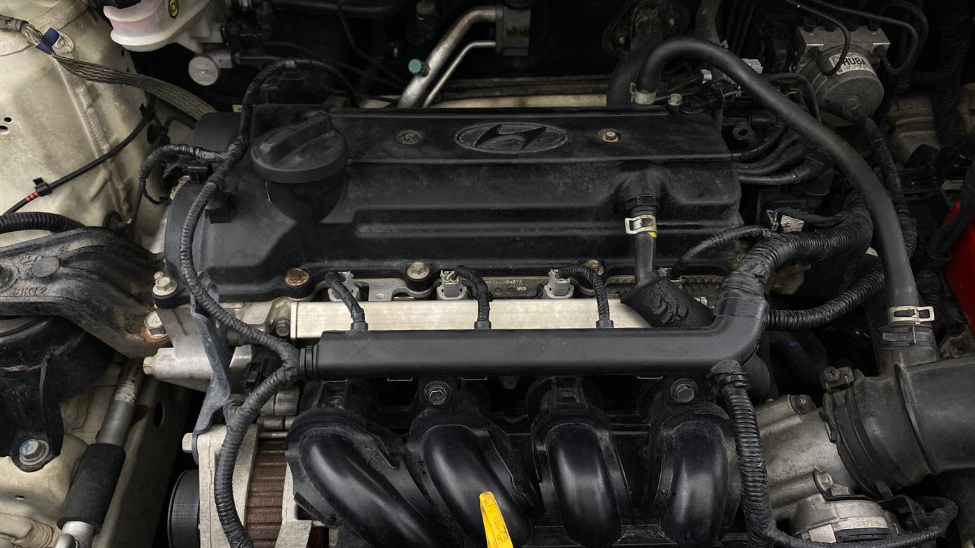 2017 Hyundai Elite i20 ASTA 1.2 (O), Petrol, Manual, 73,390 km, Engine View