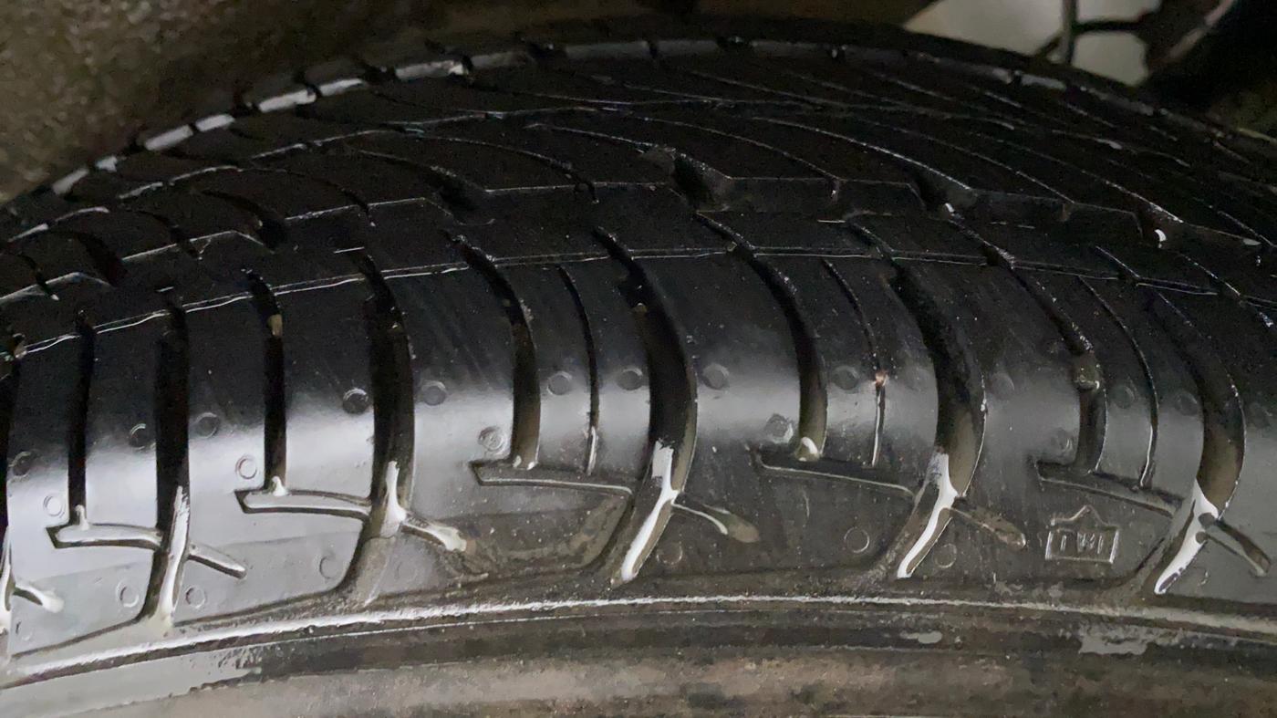 2019 Maruti New Wagon-R VXI 1.2L, Petrol, Manual, 4,160 km, Left Rear Tyre Tread