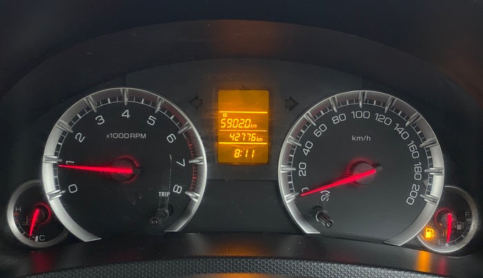 2014 Maruti Swift Dzire VXI, Petrol, Manual, 42,969 km, Odometer Image