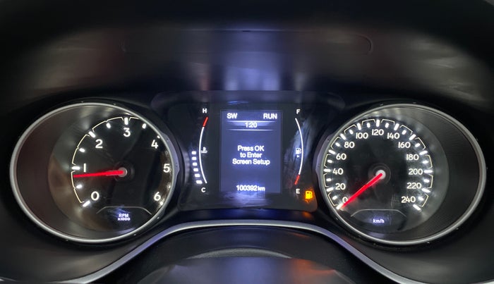 2017 Jeep Compass 2.0 LIMITED, Diesel, Manual, 1,00,451 km, Odometer Image