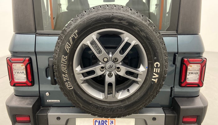 2021 Mahindra Thar LX PETROL HT 4WD AT, Petrol, Automatic, 5,227 km, Spare Tyre
