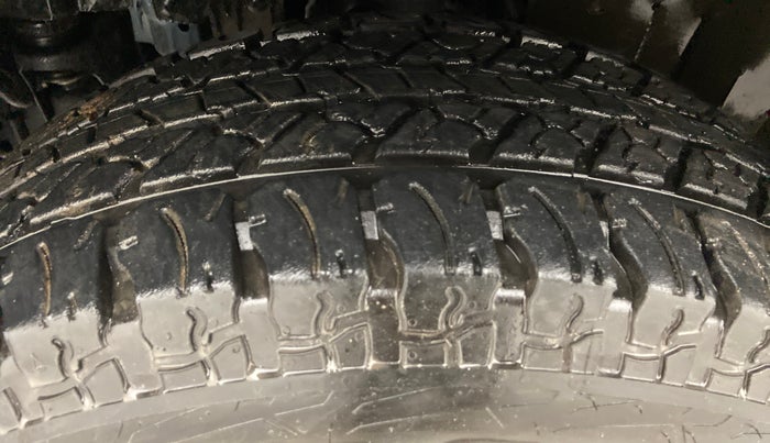 2021 Mahindra Thar LX PETROL HT 4WD AT, Petrol, Automatic, 5,227 km, Left Front Tyre Tread