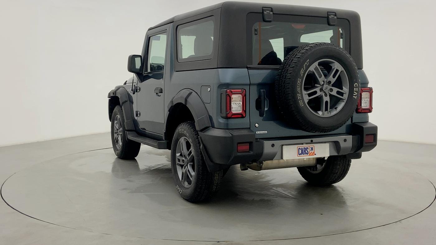 2021 Mahindra Thar LX PETROL HT 4WD AT, Petrol, Automatic, 5,227 km, Left Back Diagonal