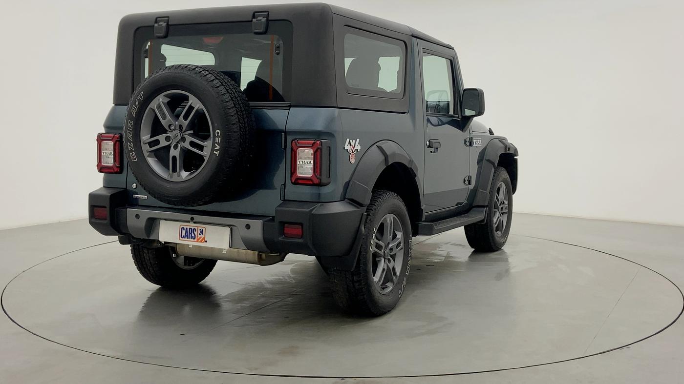2021 Mahindra Thar LX PETROL HT 4WD AT, Petrol, Automatic, 5,227 km, Right Back Diagonal
